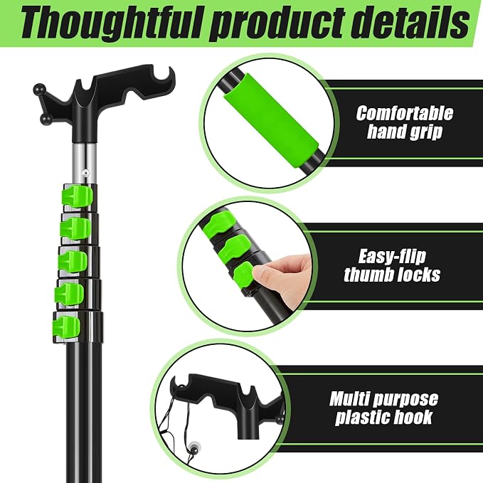 7-36 ft Telescopic Extension Pole - Image 3