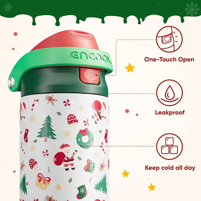 Christmas Insulated Water Bottle - Image 4