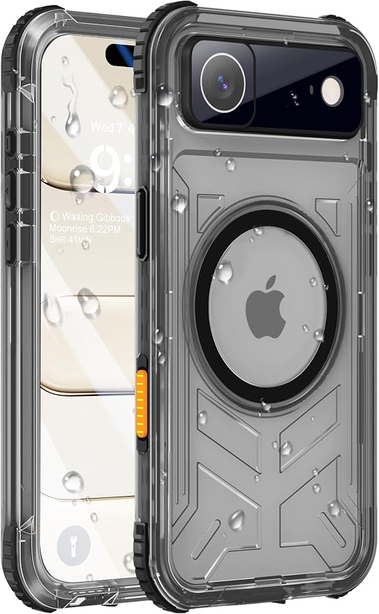 for iPhone Air Waterproof Case by Haireca