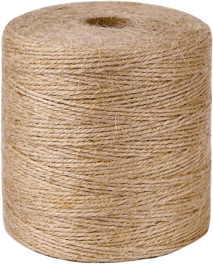 PerkHomy Natural Jute Twine 1800 Feet Long Twine String by PerkHomy