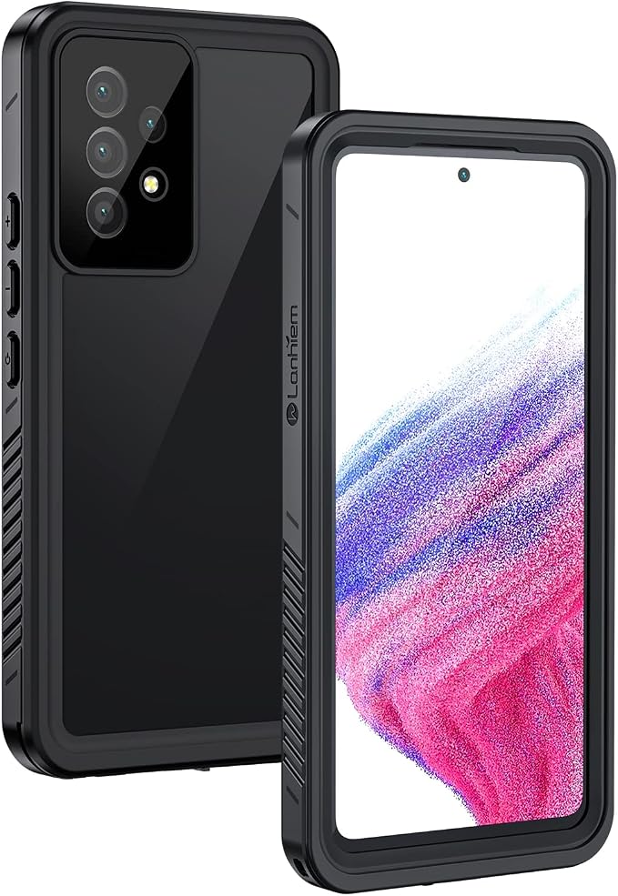Lanhiem for Samsung Galaxy A53 5G Case, IP68 Waterproof Dustproof by LanhiemHome