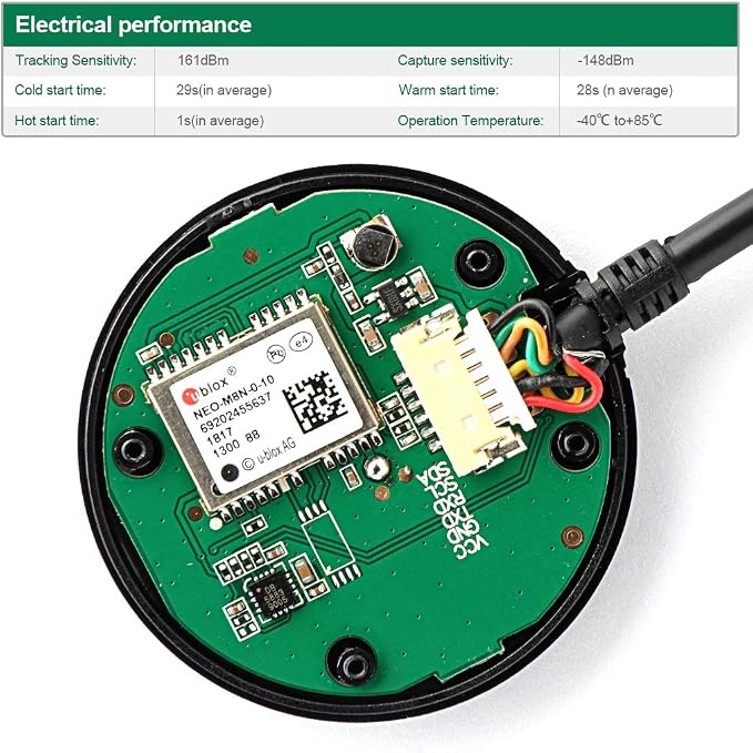 Deegoo-FPV GPS Compass Module+ NEO-M8N+ GPS BDS Module Precision APM Drone - Image 6