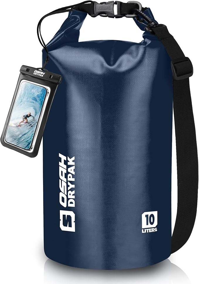 Waterproof Dry Bag, 5L/10L/20L/30L/40L Roll Top Lightweight Storage Backpack by OSAHDRYPAK