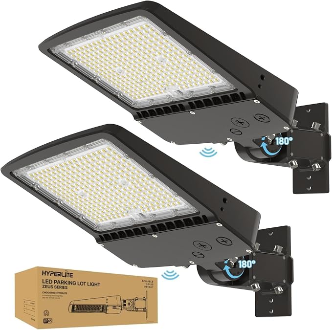 HYPERLITE LED Parking Lot Light - 200W 30000LM 5000K Led Parking Lot Lights by HYPERLITE