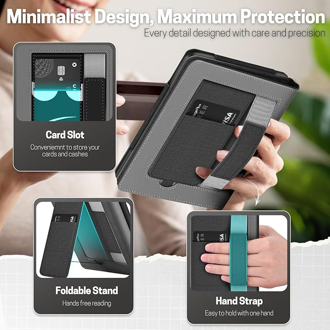 TNP Stand Case for Kindle Paperwhite 12th Generation 2024 / Kindle Colorsoft - Image 3