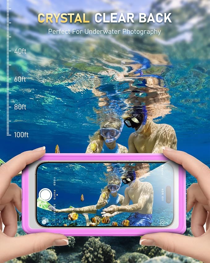 Waterproof Phone Case, IPX8 Waterproof Phone Pouch - Image 3