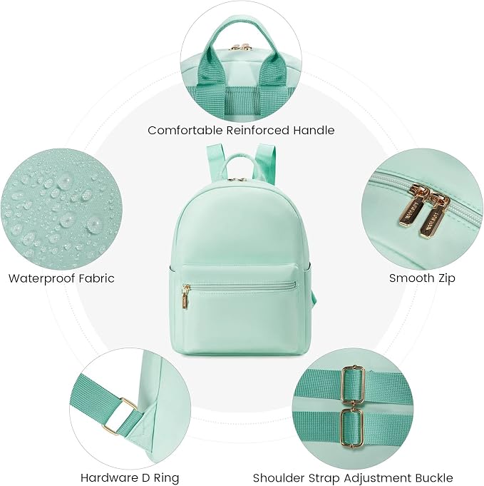 LOVEVOOK Mini Backpack for Women Light Weight Small Waterproof Backpack Purses - Image 6