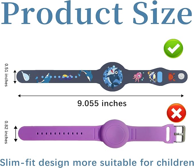 R-fun Waterproof Air Tag Bracelets Compatible - Image 2
