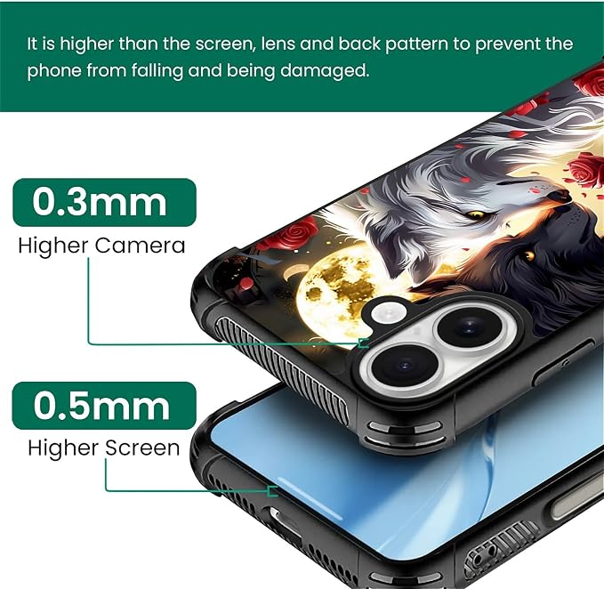 for iPhone 17 Case, for MagSafe Graphic Design for Girl Boy Soft Silicone Hard - Image 2