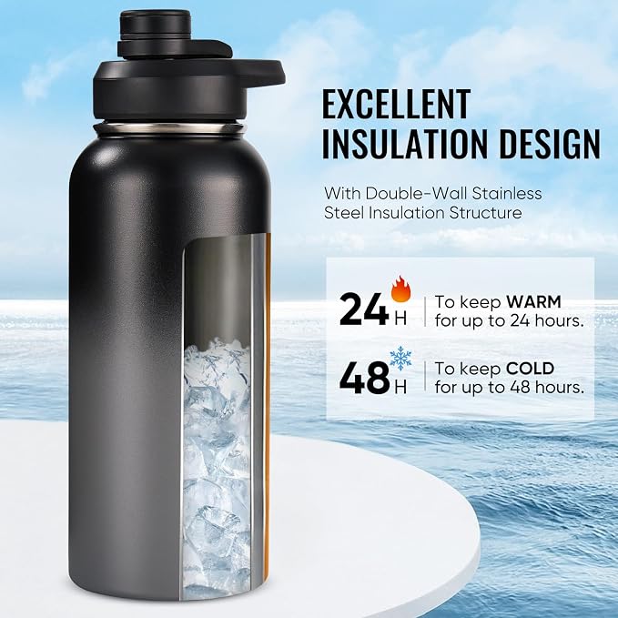 Fijinhom 32 oz Insulated Water Bottle - Image 3