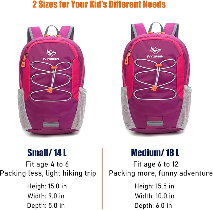 IVYGREEN Little Kids Hiking Backpack - Image 8