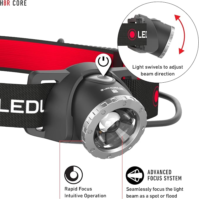 Ledlenser H8R Headlamp - Image 3