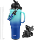 ABOTOCUP Water Bottle 40oz, Insulated Water Bottle by ABOTOCUP
