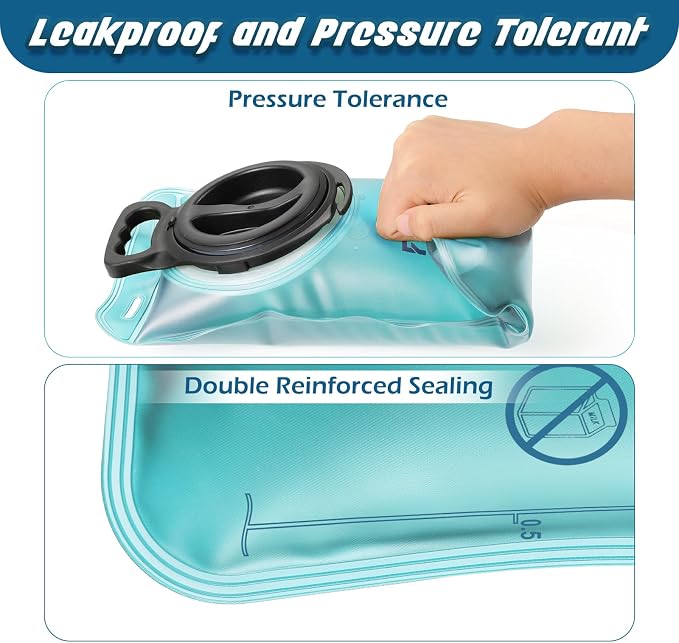 FRTKK 2L/3L Hydration Bladder, Leak Proof Water Bladder - Image 6