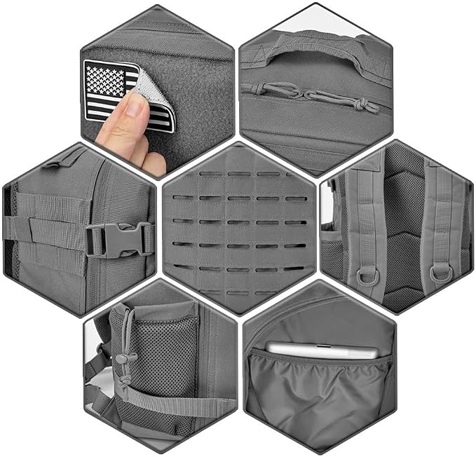 QT&QY 25L/45L Military Tactical Backpack - Image 6