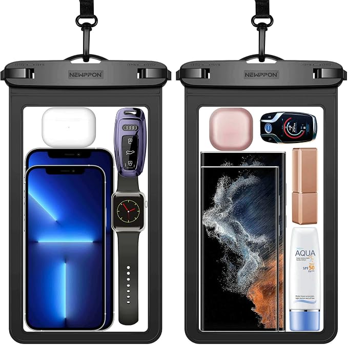 10.5" XL Large Waterproof Phone Pouch by Newppon