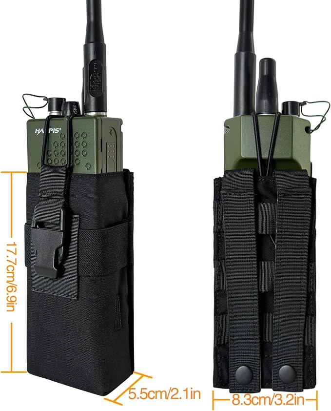 Radio Holster Walkie Talkie Pouch - Image 3