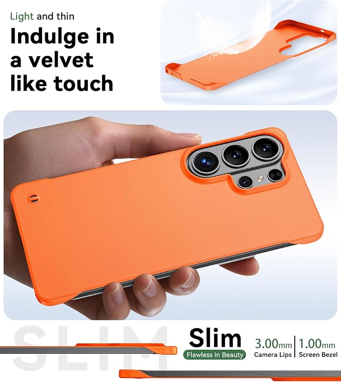 GRECAZO Slim Borderless for Samsung Galaxy S26 Ultra Phone Case 6.9" Ultra-Thin - Image 4