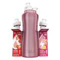 Cirkul 32oz. Rose Gold Stainless Steel Water Bottle Starter Kit by Cirkul