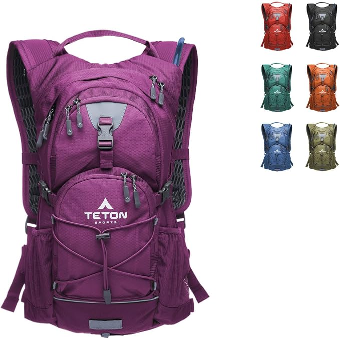 Teton Oasis/Trailrunner Hydration Backpack – Lightweight Water Pack by Teton
