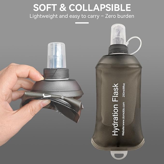 250ml Soft Flask Soft Water Bottle - Image 3