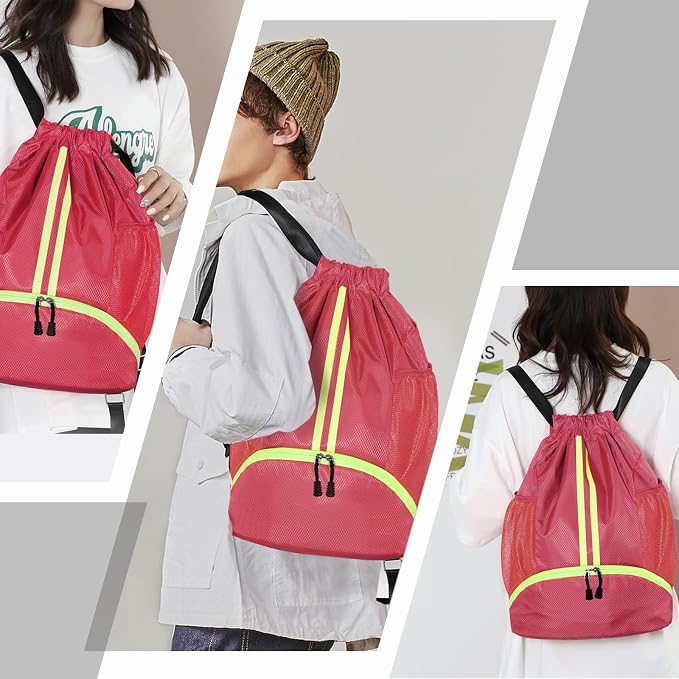 Hoedia Sports Drawstring Backpack - Image 8