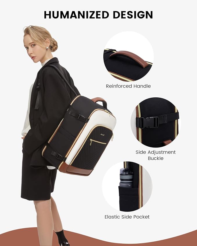 LOVEVOOK Large Travel Backpack for Women, TSA Carry on Backpack for Airplanes - Image 8