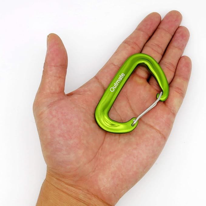 12kN 3.2"x2" Heavy-Duty Carabiner Clips - Image 3
