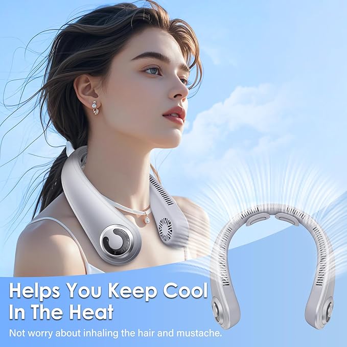Portable Lightweight Neck Fan - Image 3