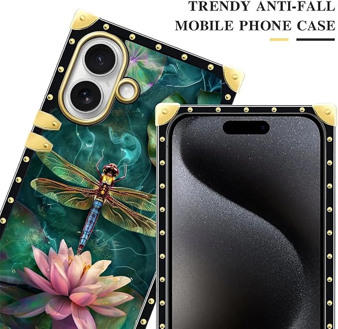 for iPhone 17 Case Luxury Golden Decoration - Image 4