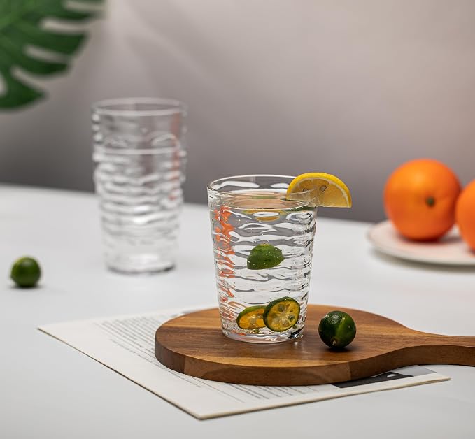 14-ounce Plastic Tumblers, Acrylic Drinking Glasses, Shatter-Proof, - Image 4