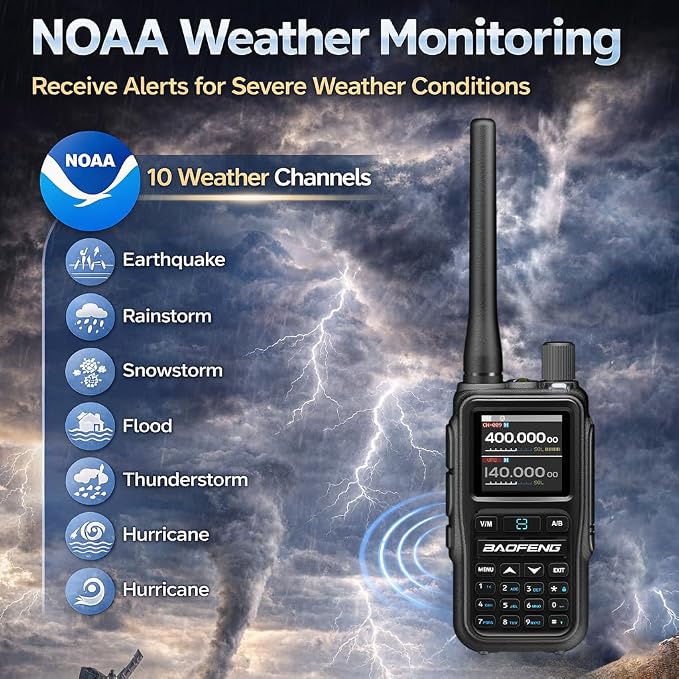 BAOFENG UV-5R Mini Ham Radio: Long Range Handheld Two Way Radio - Image 7