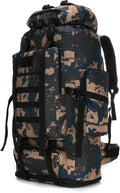 Hiking Backpack for Men 70L/100L Camping Backpack Military Rucksack Molle 3 by W+WINTMING