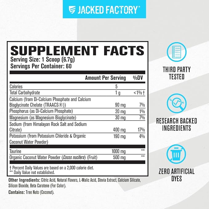 Jacked Factory HYDRASURGE Electrolyte Powder - Image 6
