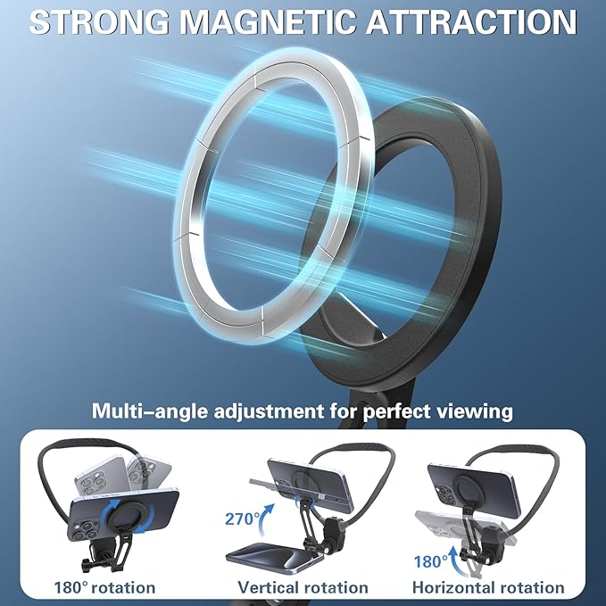 Beviliu Magnetic Neck Phone Holder - Image 6
