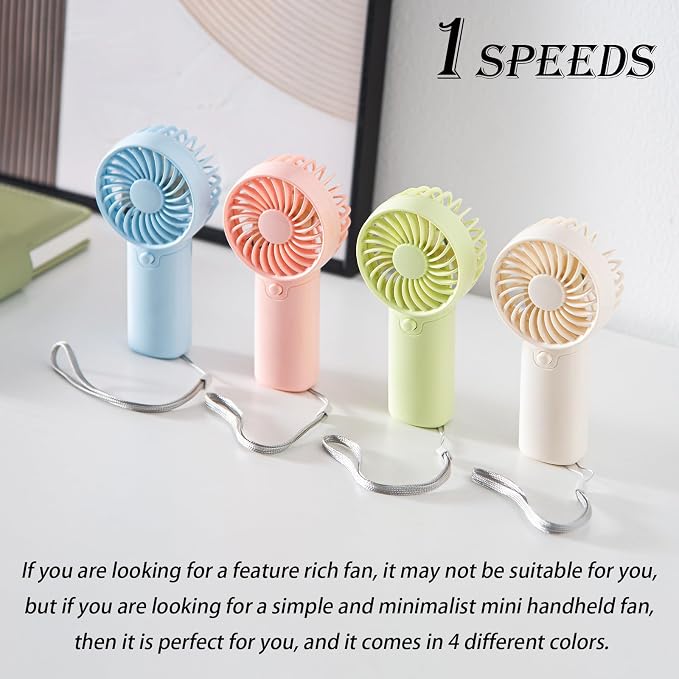 4 Pack Mini Portable Fan - Image 8