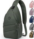 Pritent Crossbody Bags for Women Men Trendy Sling Bag Backpack Casual Chest Bag by Pritent