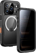 Lanhiem Magnetic for iPhone 17 Pro Max Case, Built-in Privacy Screen Protector by LanhiemHome