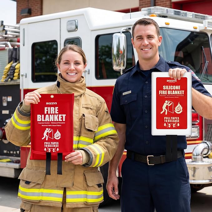 Fire Blanket | Not Prickly Prepared Fire Suppression | 40"x40" Fire Blankets - Image 6