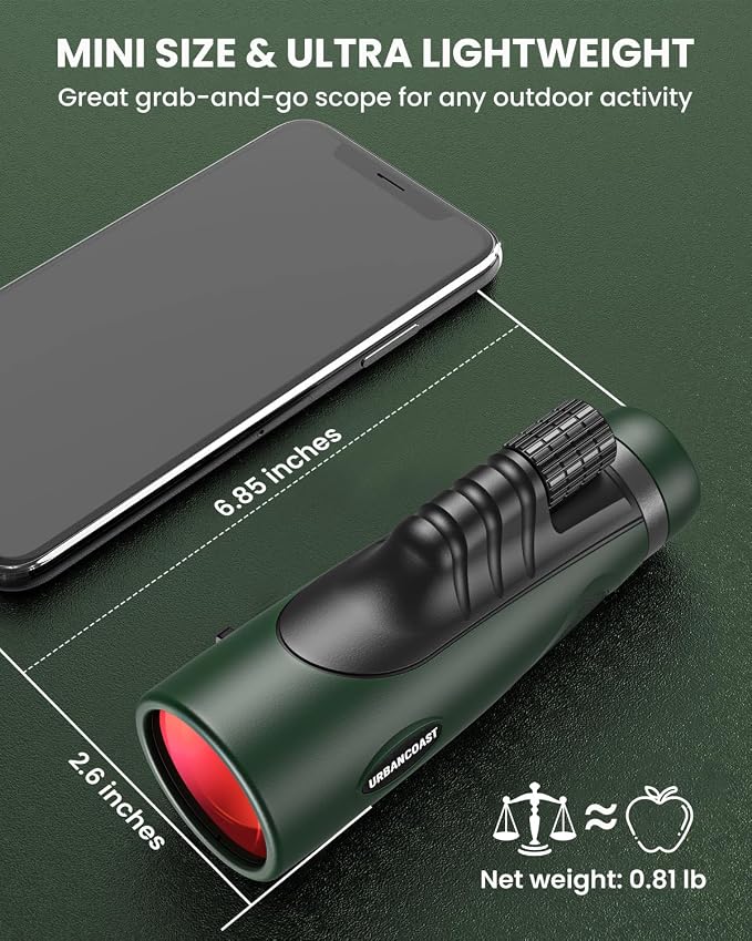 15X54 Monocular Telescope for Adults High Powered – Waterproof, BAK4 Prism - Image 6
