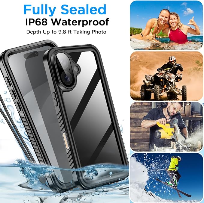AICase Compatible with iPhone 17 Case Waterproof - Image 8