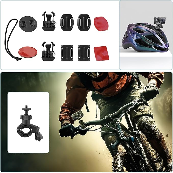 Action Camera Accessories Kit - Image 5