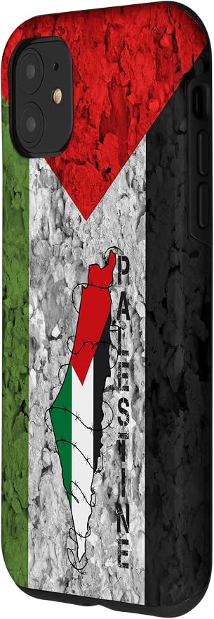 Kufiya PALESTINE Keffiyeh flag, Palestinian Map pattern Case - Image 2