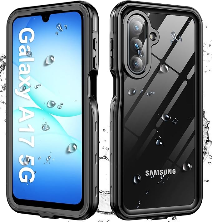 for Samsung Galaxy A17 5G Phone Case Waterproof, Rugged Full Body Underwater by Hllhunkhe