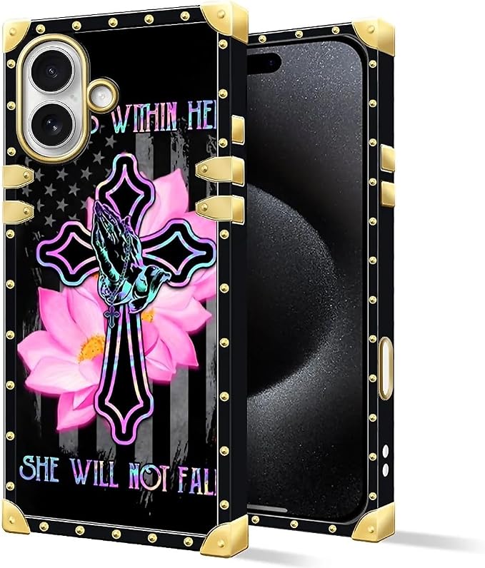 for iPhone 17 Case Luxury Golden Decoration - Image 2