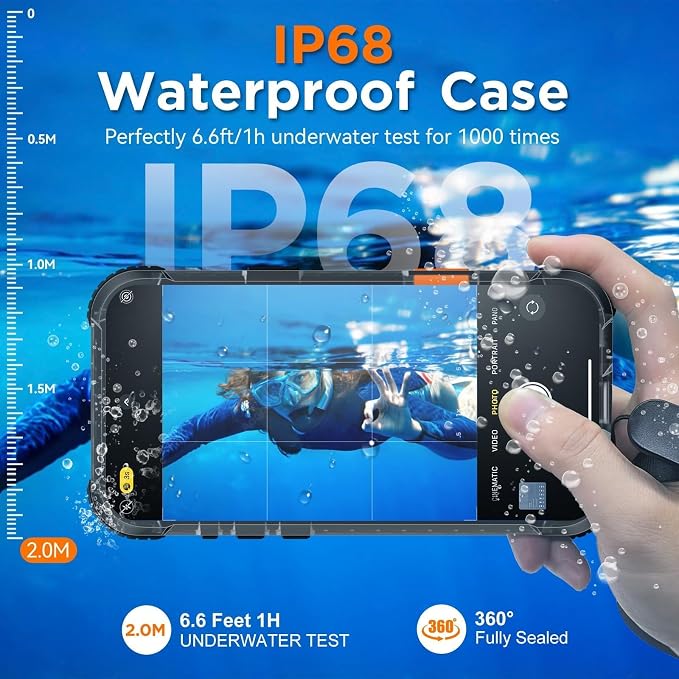 WIFORT for iPhone 17 Waterproof Case, - Image 3