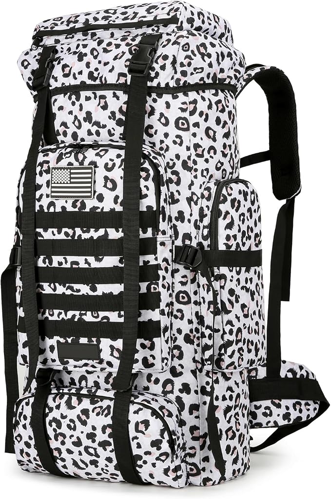 Hiking Backpack for Men 70L/100L Camping Backpack Military Rucksack Molle 3 by W+WINTMING