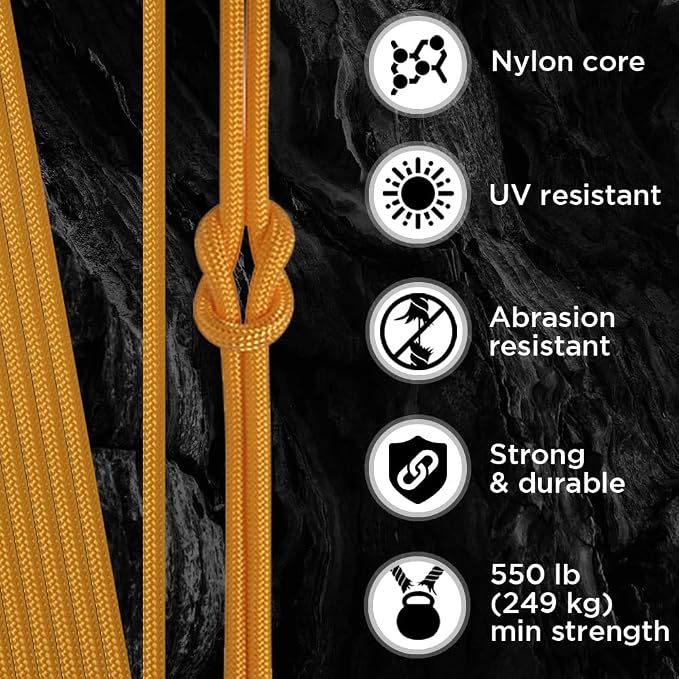 TECEUM 5/32" Paracord Rope 1000 – 1000ft / 200ft / 100ft / 50ft – Tactical - Image 3