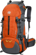 WoneNice 50L Waterproof Hiking Backpack by WoneNice