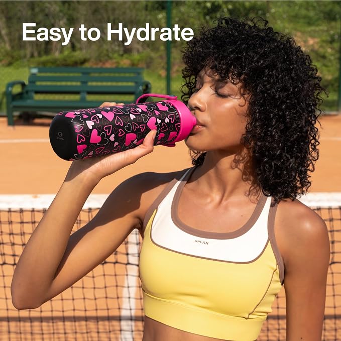 ENCOOL Valentine's Day Insulated Water Bottle - Image 2